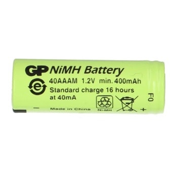 Акумулаторна батерия GP BATTERIES, 40AAAM/ST, 2/3AAA, 1.2V 400mAh, (NiMH), 1бр | JAR Computers Акумулаторна батерия GP BATTERIES