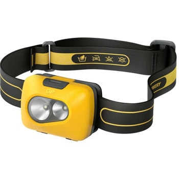 Челник GP CH42 Entry level, 3x AAA батерии, 110 lumens, удароустойчив, 3 режима на светлина, жълт | JAR Computers GP CH42 Entry level GP-F-CH42
