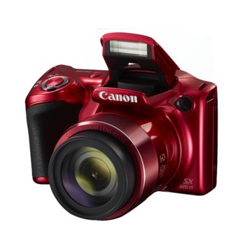 Canon PowerShot SX420 IS Red + Canon DCC-950