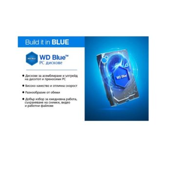 WD 500GB Caviar Blue, SATA3