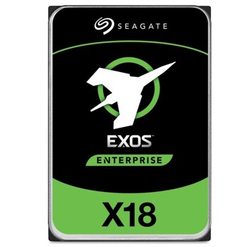 Твърд диск 10TB, Seagate Exos X18, SATA 6Gb/s, 7200rpm, 256MB, 3.5" (8.89 cm) | JAR Computers Seagate Exos X18 ST10000NM018G