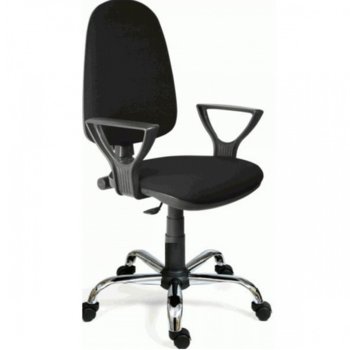 Работен стол Antares Polo CR, до 120 кг., черен | JAR Computers Antares Polo CR black