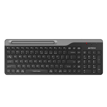 Клавиатура A4tech Fstyler FBK25, безжична, Bluetooth, стойка за телефон, кирилизирана, черна image