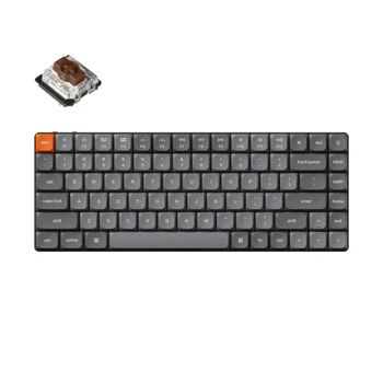 keychron k3 max black qmk brown switch