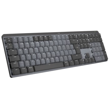 Клавиатура Logitech MX Mechanical Tactile Quiet (920-010757), безжична, подсветка, черна image