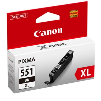 Касета за Canon PIXMA IP 7250, PIXMA MG 5450, PIXMA MG 6350 - Black - CLI-551XL - P№ 6443B001 - 4 400k | JAR Computers Canon (6443B001) Black