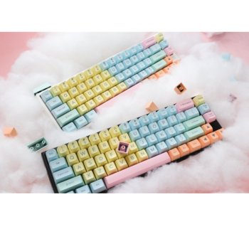 Ducky Cotton Candy 108-Keycap Set ABS Double-Shot