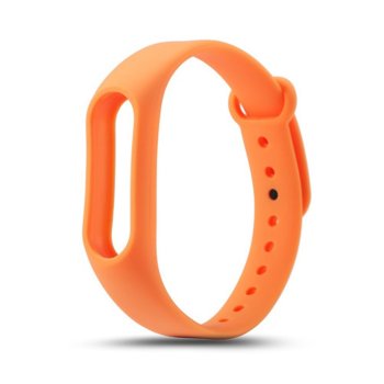 Силиконова гривна за Mi Band 2,само гривна, оранжева | JAR Computers Xiaomi Mi Band 2 XI151-ORANGE