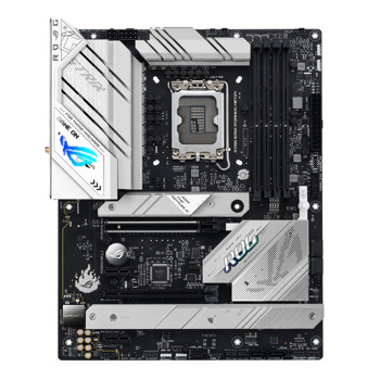 Дънна платка Asus ROG Strix B760-A Gaming Wi-Fi, B760, LGA1700, DDR5, PCIe 5.0 (HDMI&DP), 3x M.2, 4x SATA 6Gb/s, 1x USB 3.2 Gen 2 Type-C, 2x USB 3.2 Gen 1 Type-A, Wi-Fi, Bluetooth, ATX | JAR Computers Дънна платка Asus ROG Strix B760-A Gaming Wi-Fi