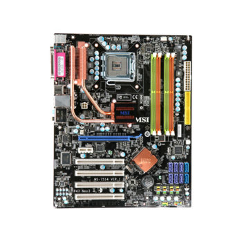 Дънна платка MSI P43 Neo3-FR, P43, LGA775, DDR2, PCI-E, SB7.1, Lan1000, SATA RAID 0,1,5,10, ATX, 3г. Гаранция | JAR Computers MSI P43 Neo3-FR