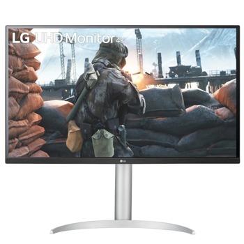 Монитор LG 32UP550-W, 31.5" (80.01 cm) VA панел, HDR, UHD, 4ms, 350 cd/m2, DisplayPort, HDMI, USB-C, USB Hub | JAR Computers LG 32UP550-W