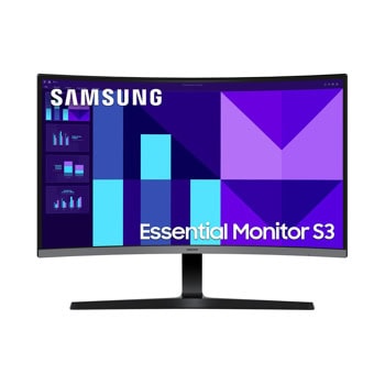 Монитор Samsung LS-27D392GAU (2025), 27" (68.58cm) VA панел, 100Hz, Full HD, 4ms, 250 cd/m2, HDMI, VGA | JAR Computers Samsung LS-27D392GAU LS27D392GAUXEN