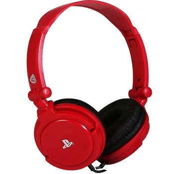 Слушалки 4Gamers PRO4-10, микрофон, гейминг, 40mm драйвери, AUX, червени | JAR Computers 4Gamers PRO4-10 red