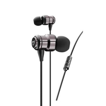 Слушалки Cellular Line SWING, тип "тапи", микрофон, дълбок бас, бързи бутони, лилави | JAR Computers Cellular Line Swing Gray/Pink SWINGP