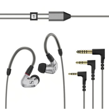 Слушалки Sennheiser IE 900, Jack 2.5mm, Jack 3.5mm, Jack 4.4mm, позлатени конектори, 18 Ohms, сребристи | JAR Computers Слушалки Sennheiser IE 900 508949