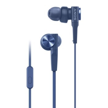 Sony Headset MDR-XB55AP, Blue