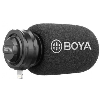 Микрофон BOYA BY-DM200, компактен, Lightning, за Apple устройства, черен image