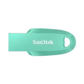 Памет 32GB USB Flash Drive, SanDisk Ultra Curve, USB 3.2, зелена | JAR Computers usb памет ultra curve 3.2 32gb green