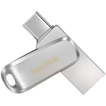 Памет 512GB USB Flash Drive, SanDisk Ultra Dual Drive Luxe (SDDDC4-512G-G46), USB 3.1 Type A/C, OTG | JAR Computers SanDisk SDDDC4-512G-G46