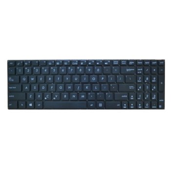 Клавиатура за лаптоп Asus съвместима със серия X551, X551CA-1A, X551MA, no frame, US, (Enter на 1 ред) с кирилица | JAR Computers Клавиатура за лаптоп Asus X551 X551CA-1A X551MA