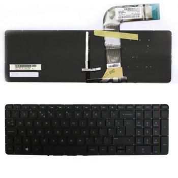 Клавиатура за лаптоп HP Pavilion 15-P 17-F BLACK