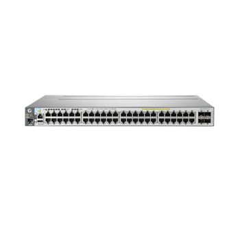 Суич HP 3800-48G-PoE+-4SFP+, 48 ports 1000Mbps, 4 fixed 1000/10000 SFP+ ports | JAR Computers HP 3800-48G-PoE+-4SFP+ Switch