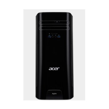 Настолен компютър Acer Aspire TC-780 (DT.B8DEX.011), четириядрен Kaby Lake Intel Core i7-7700 3.6/4.2GHz, GeForce GTX745 4GB DDR3, 8GB DDR4 RAM, 1TB 7200rpm, 3x USB 3.0, клавиатура и мишка, FreeDOS | JAR Computers Acer Aspire TC-780 DT.B8DEX.011