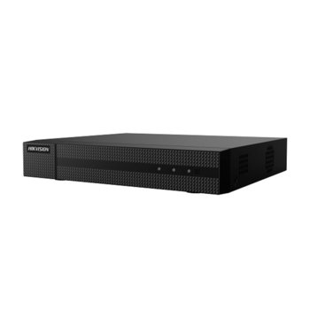 Хибриден видеорекордер HikVision HWD-7104MH-G2, 4 канала, H.265+/H.265/H.264+/H.264, SATA, 2x USB, 1x RJ-45, 1x RCA, 1x HDMI, 1x VGA | JAR Computers HikVision HWD-7104MH-G2