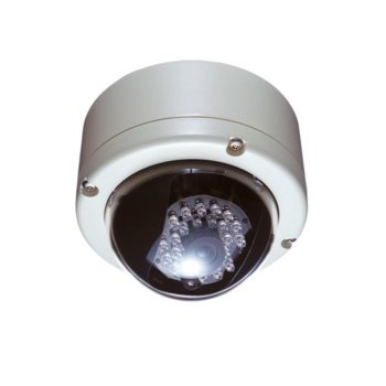 IP камера Vivotek FD6122V, куполна, 704х576@30FPS, 3,6mm обектив, MPEG-4, MJPEG, външна, вандалоустойчива, IP66 | JAR Computers Vivotek FD6122V