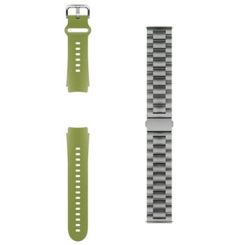 Motorola Moto Watch Matte Silver + PANTONE Herbal