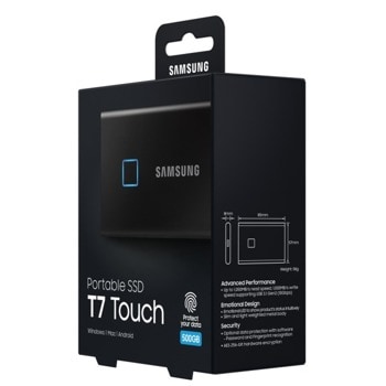 Samsung SSD T7 TOUCH 500GB