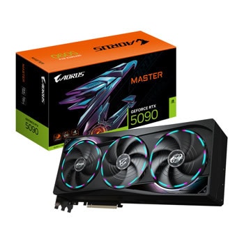 Видео карта Nvidia GF RTX 5090, 32GB, Gigabyte Aorus Master, PCI-E 5.0, GDDR7, 512-bit, DisplayPort, HDMI | JAR Computers Gigabyte GF RTX 5090 Aorus Master