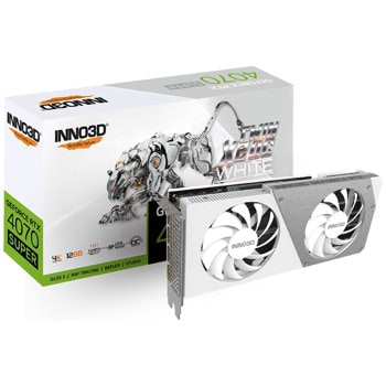 Inno3D GeForce RTX 4070 SUPER TWIN X2 OC WHITE