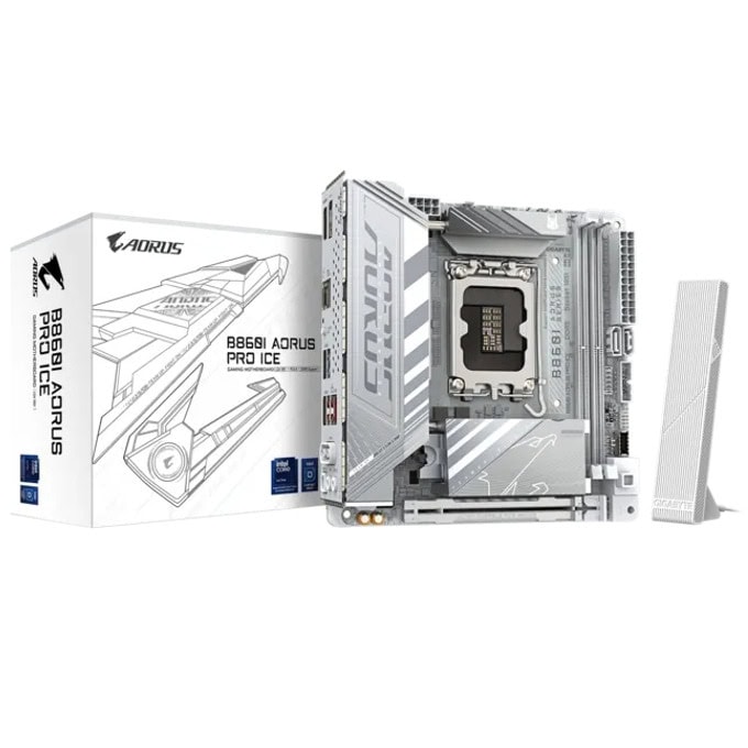 Gigabyte B860I AORUS PRO ICE | JAR Computers Gigabyte B860I AORUS PRO ICE