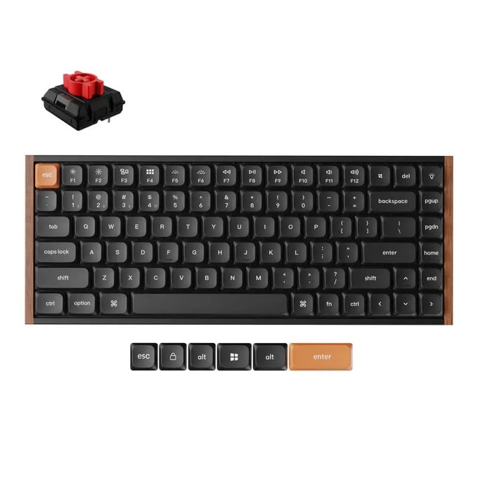 keychron k3 max se black qmk milk pom red switch | JAR Computers keychron k3 max se black qmk milk pom red switch