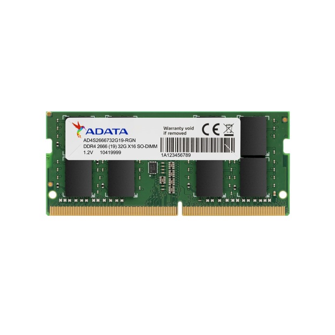 A-Data 32GB DDR4 2666MHz SODIMM product