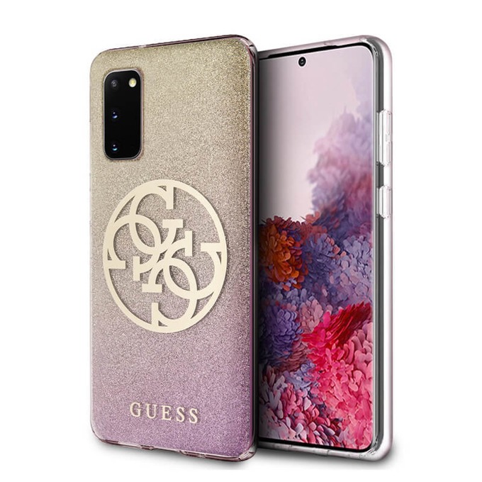 Guess 4G Circle Logo Galaxy S20 GUHCS62PCUGLPGG | JAR Computers Guess 4G Circle Logo Galaxy S20 GUHCS62PCUGLPGG