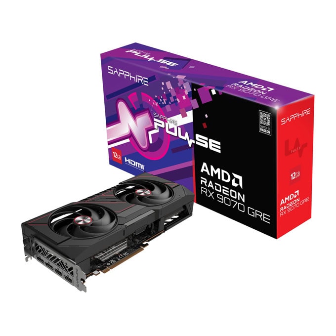 Sapphire Radeon RX 9070 GRE 11354-01-20G | JAR Computers Sapphire Radeon RX 9070 GRE 11354-01-20G