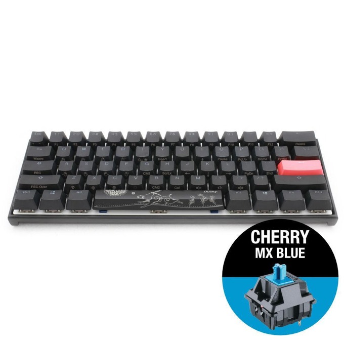 Ducky One 2 Mecha Mini Cherry MX Blue | JAR Computers Ducky One 2 Mecha Mini Cherry MX Blue
