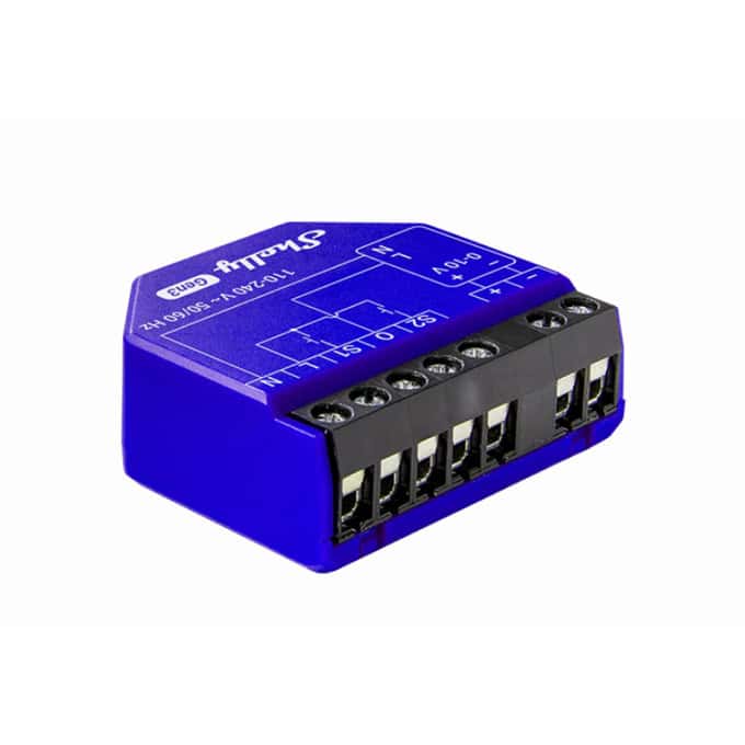 Shelly Dimmer 0/1-10V PM Gen3 S3DM-0010WW | JAR Computers Shelly Dimmer 0/1-10V PM Gen3 S3DM-0010WW