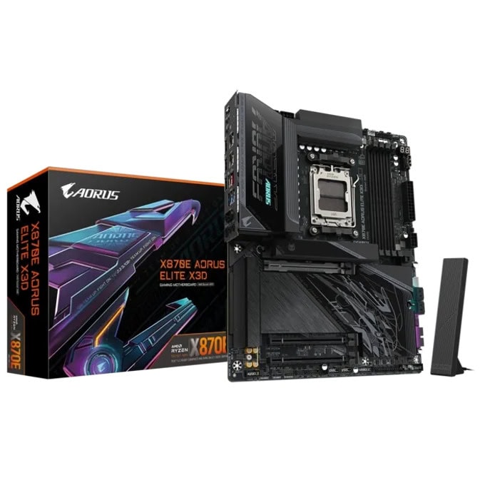 Gigabyte X870E AORUS ELITE X3D | JAR Computers Gigabyte X870E AORUS ELITE X3D