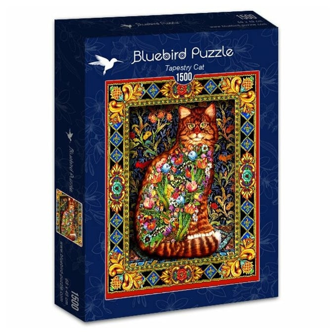 Пъзел Bluebird Puzzle Гоблен котка 1500 части | JAR Computers Пъзел Bluebird Puzzle Гоблен котка 1500 части