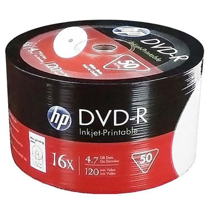 HP DVD+R 4.7 GB 16x 50 бр. 4710212142011