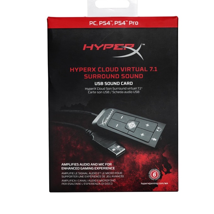 Внешняя звуковая карта hyperx amp