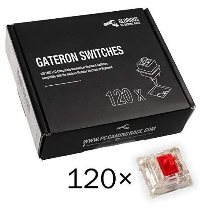 Glorious KBD switches Gateron Red 120 pieces product