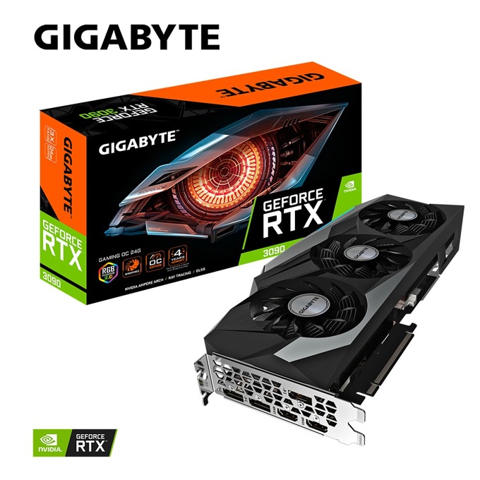 Gigabyte GV-N3090GAMING OC-24GD | JAR Computers Gigabyte GV-N3090GAMING OC-24GD