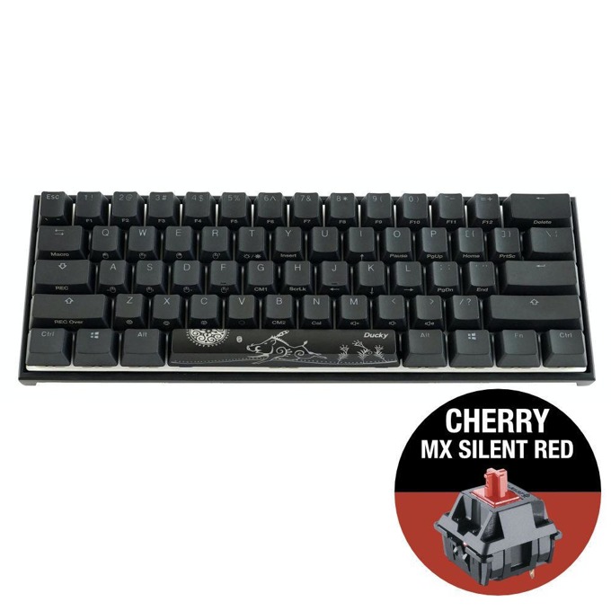 Ducky One 2 Mini Mecha V2 RGB Cherry MX Silent Red | JAR Computers Ducky One 2 Mini Mecha V2 RGB Cherry MX Silent Red
