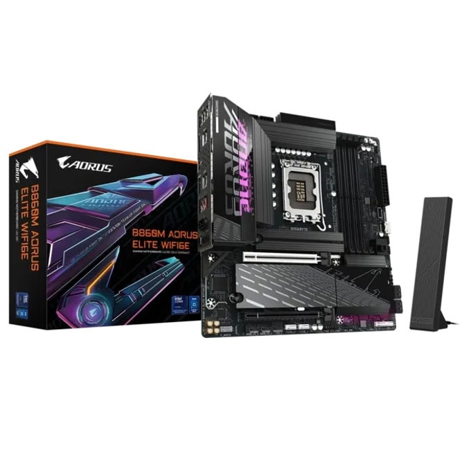 Gigabyte B860M AORUS ELITE WIFI6E | JAR Computers Gigabyte B860M AORUS ELITE WIFI6E