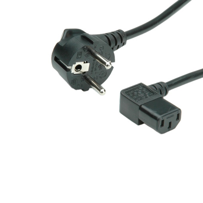 220V power cable 1.8m angled