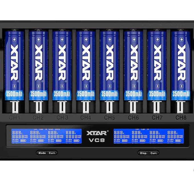 Xtar VC8 зарядно устройство